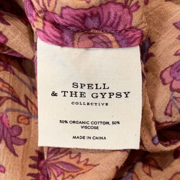 Spell & the Gypsy Folk Song Blouse Blossom Small Revolve - Picture 12 of 15